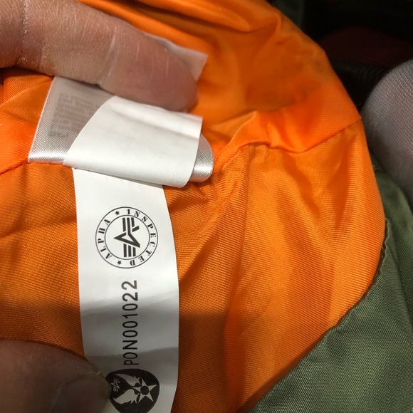 Limited edition Alpha Industries military anorak pullover jacket - Picture 7 of 9